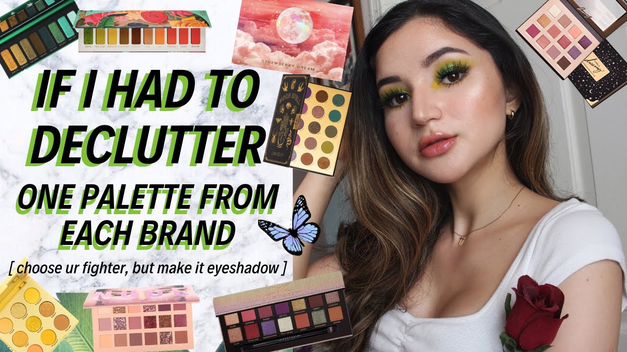 If I Had to Declutter ONE PALETTE from each brand... ✰ what stays and what (hypothetically) goes