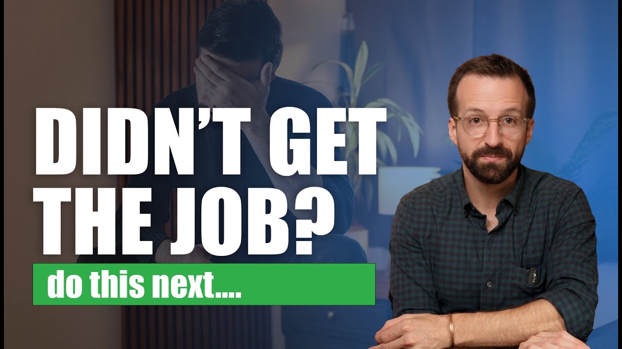 Turn Job Rejection Into Success: Here's How!