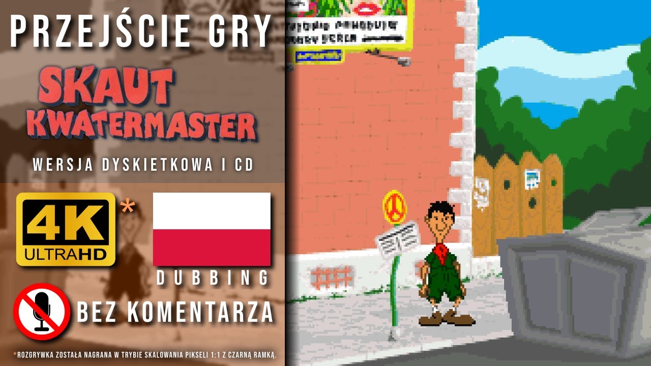 Skaut Kwatermaster (PC) - CAŁA GRA - po polsku, bez komentarza, wersja FDD i CD