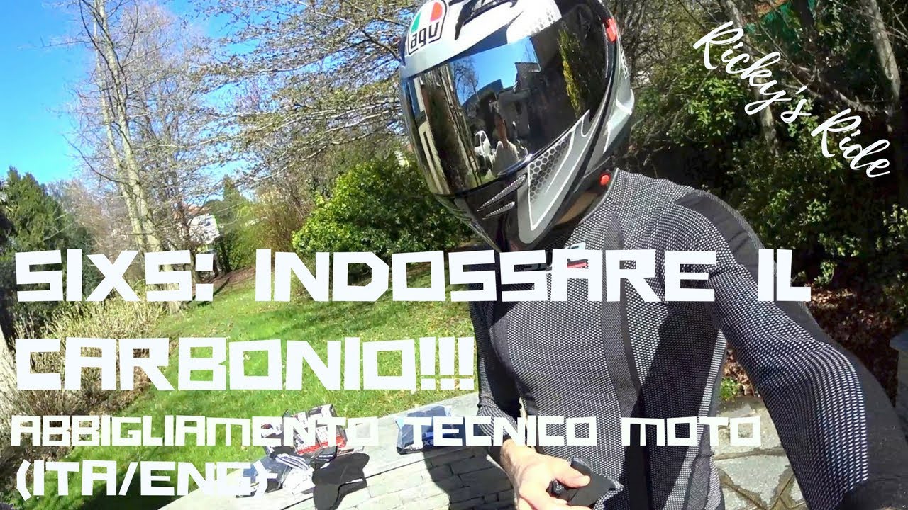 SIXS: Indossare il carbonio! | Recensione abbigliamento tecnico moto (ITA/ENG)