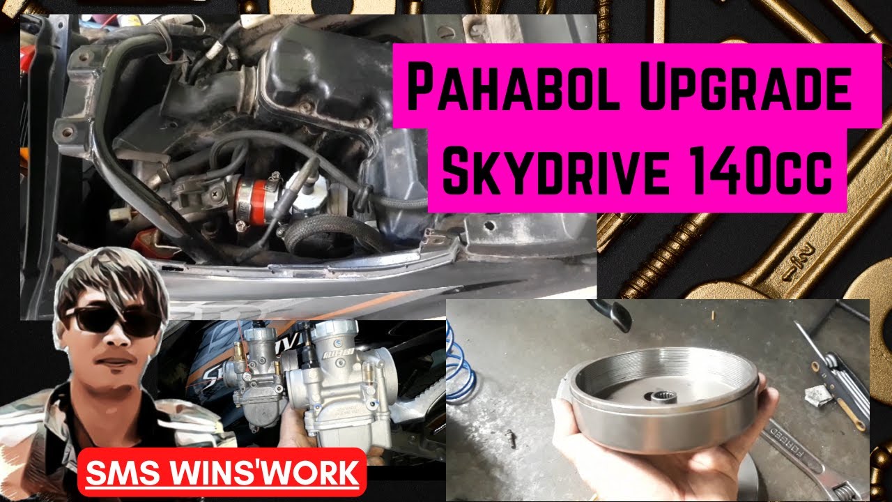 Skydrive 125cc  to 140cc☆ Additional Upgrade ☆