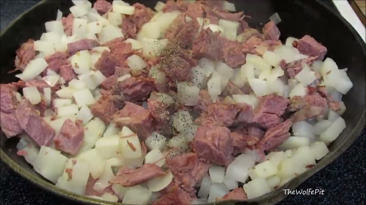 Homemade Corned Beef Hash (Low Carb)