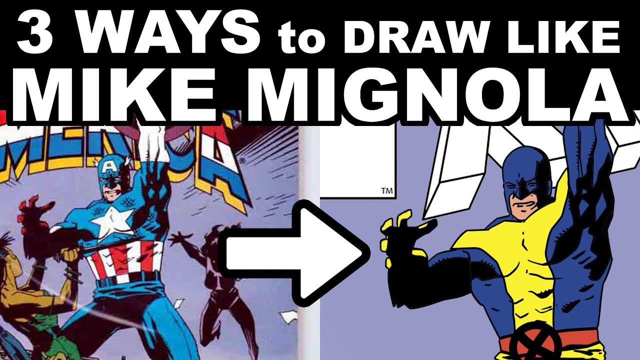 3 WAYS to Draw Like MIKE MIGNOLA