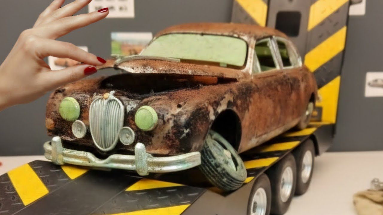 Unbelievable Transformation!Restoration Abandoned Jaguar Mark ll 