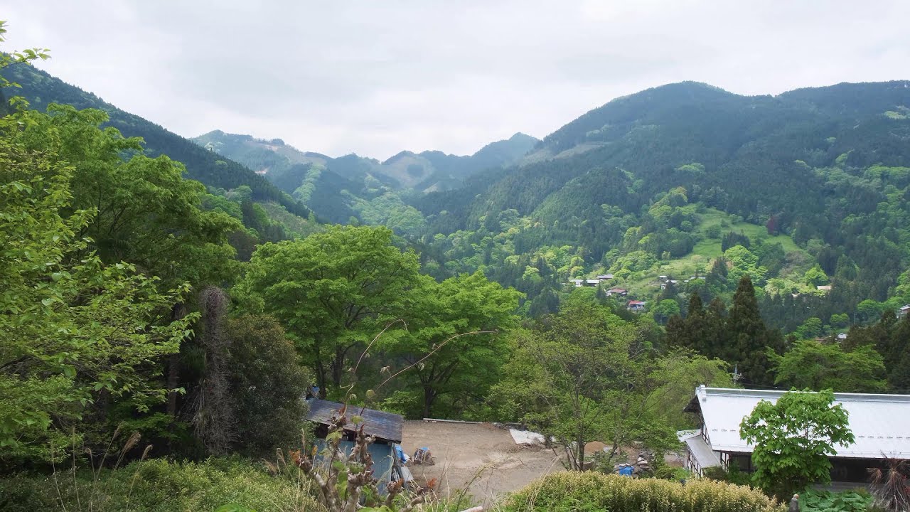 美しき天空集落を歩く ムツばあさんの里／Walking around a sky village where you can hear the constant chirping of birds.