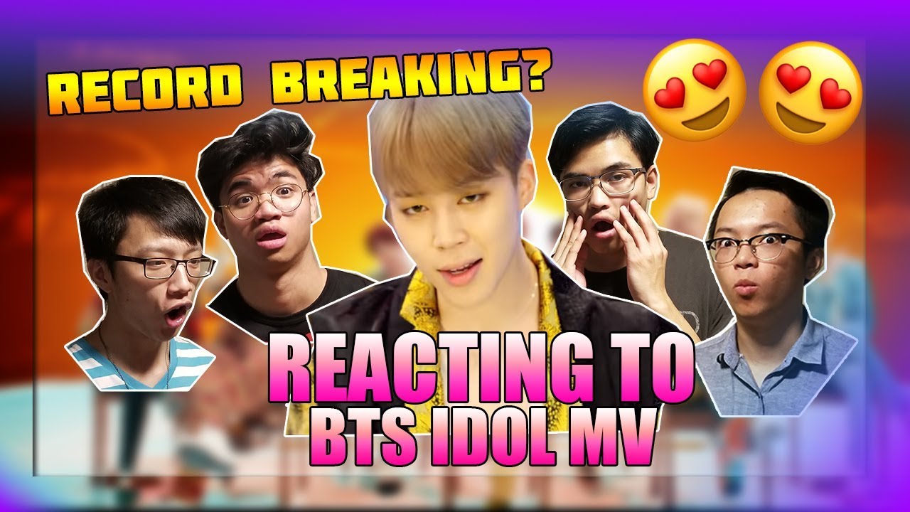 MY BODY IS READY!!! BTS (방탄소년단) IDOL OFFICIAL MV REACTION (OurKrew Reacts)