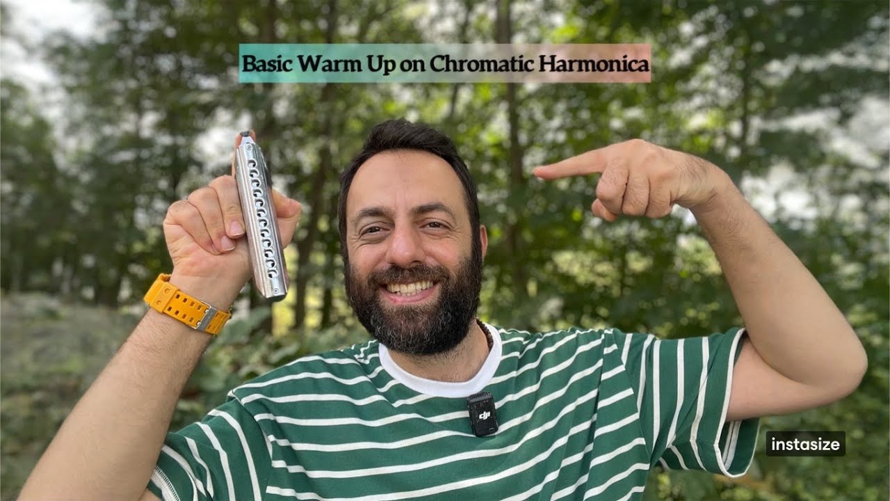 Chromatic Harmonica Warm up for Beginners