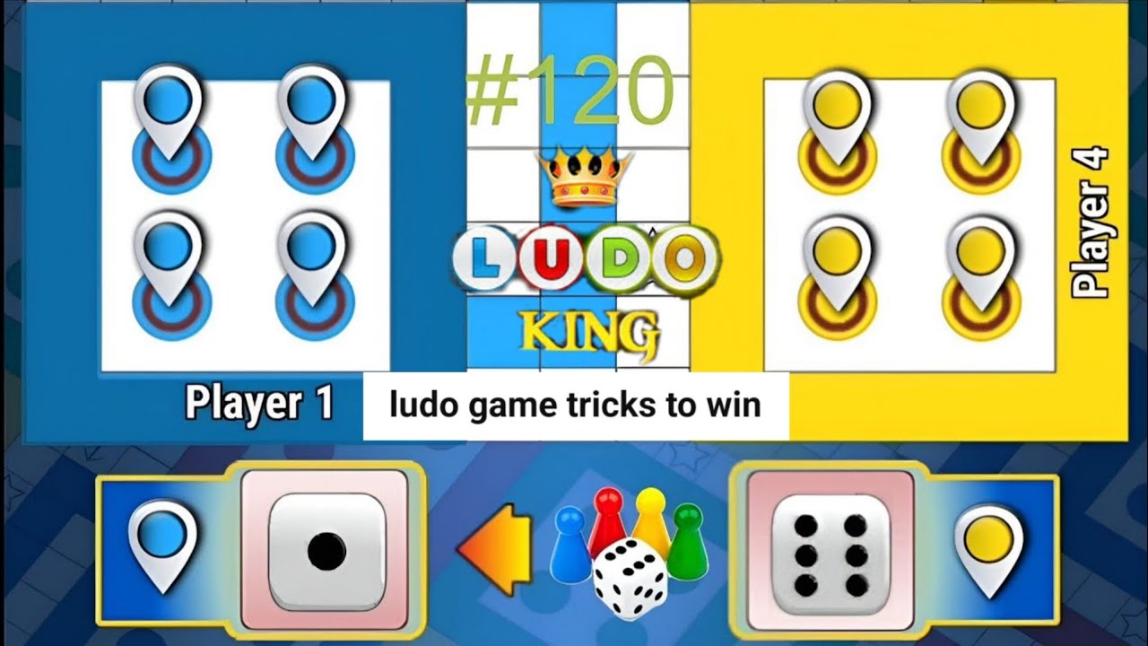 Tricks and Tips Ludo King | How to Win Ludo King | 4 players gameplay | Ludo king part 120 #gameplay