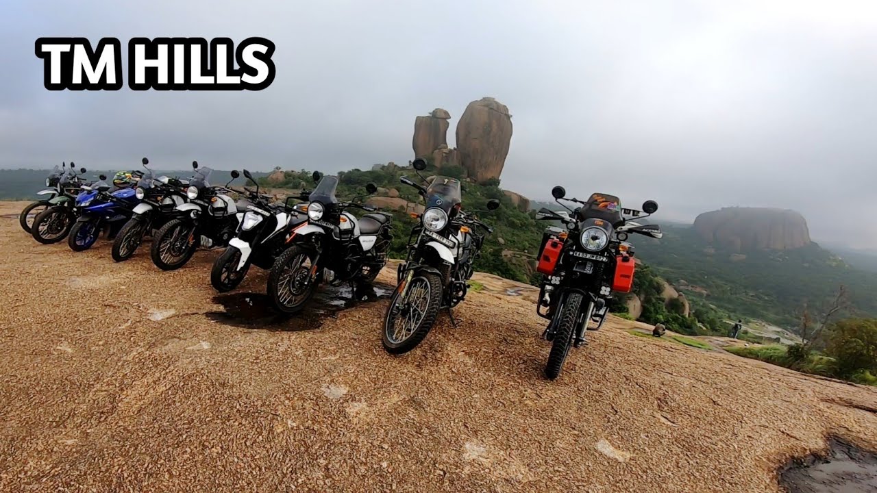 Part-1 Heaven or what?? TM hills Ramanagara | Group ride Himalayan BS6