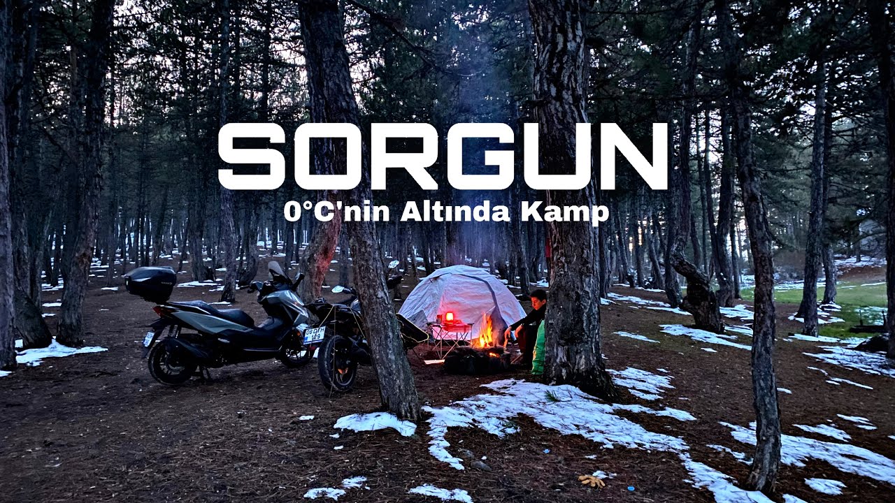 Motorlarla Kış Kampı | Sorgun