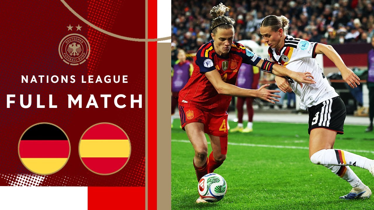 Germany vs Spain | Full Game | Nations League Finals first leg