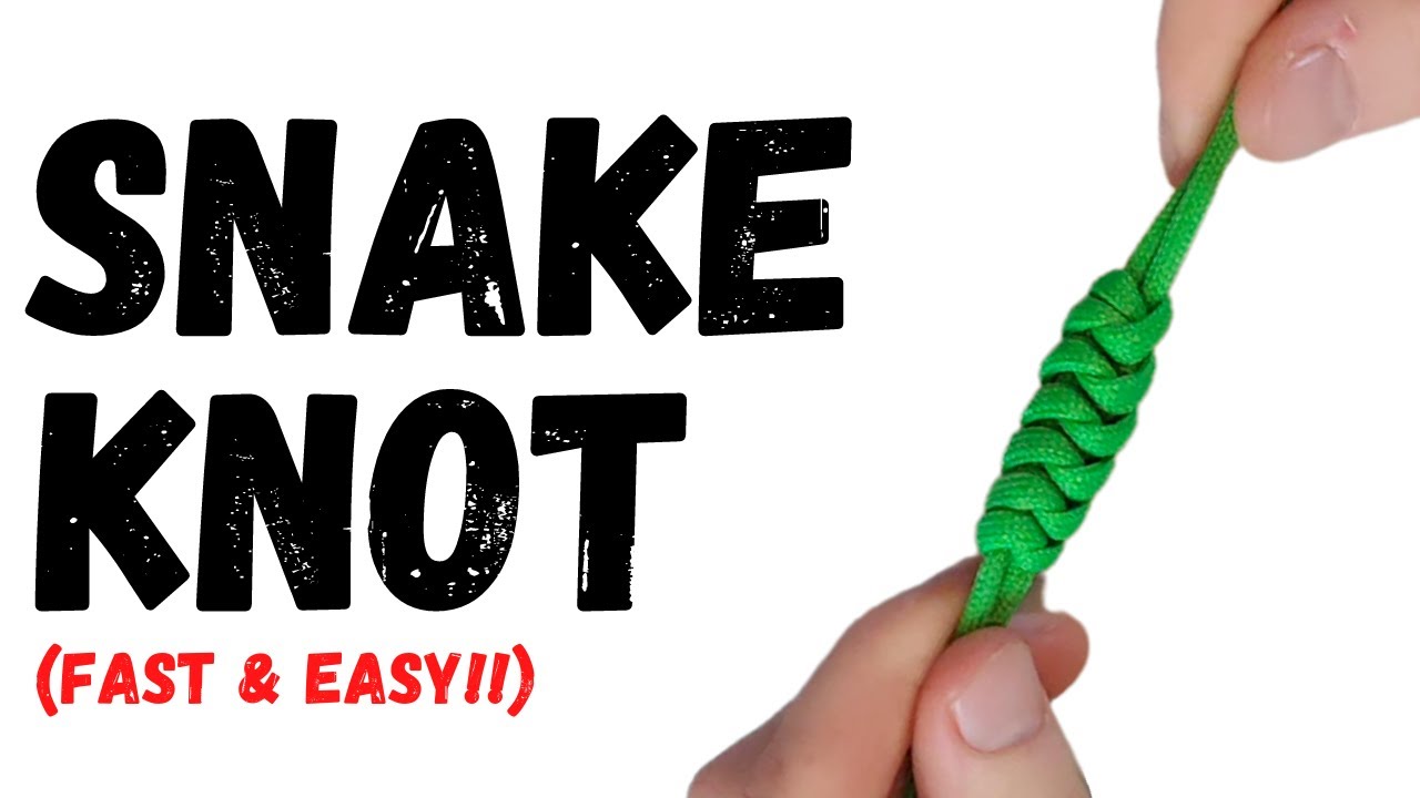 How to Tie a Snake Knot (Fast & Easy Method!)