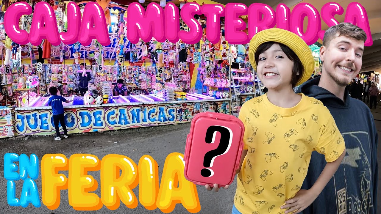 CAJA MISTERIOSA para el GANADOR? Hago Competencias en la FERIA