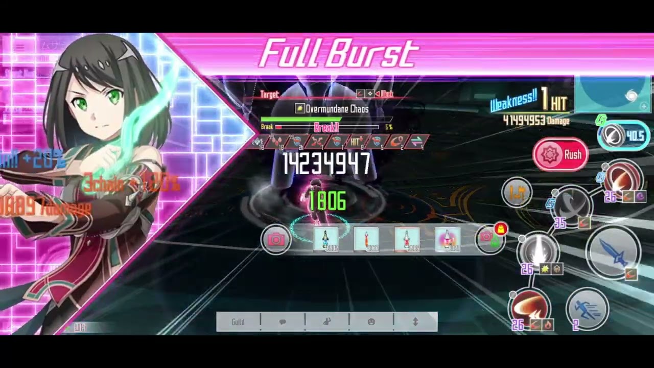 【SAOIF】　ベイマックス（２５５カオス） Overmundane Chaos 冥黑八人機 (Chaos 255) 6:08