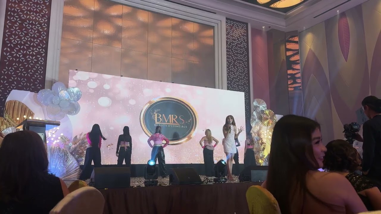 TALA & WATER PERFORMANCE WITH KYLINE ALCANTARA @Bmrs year end party #Bmrs #dazzels