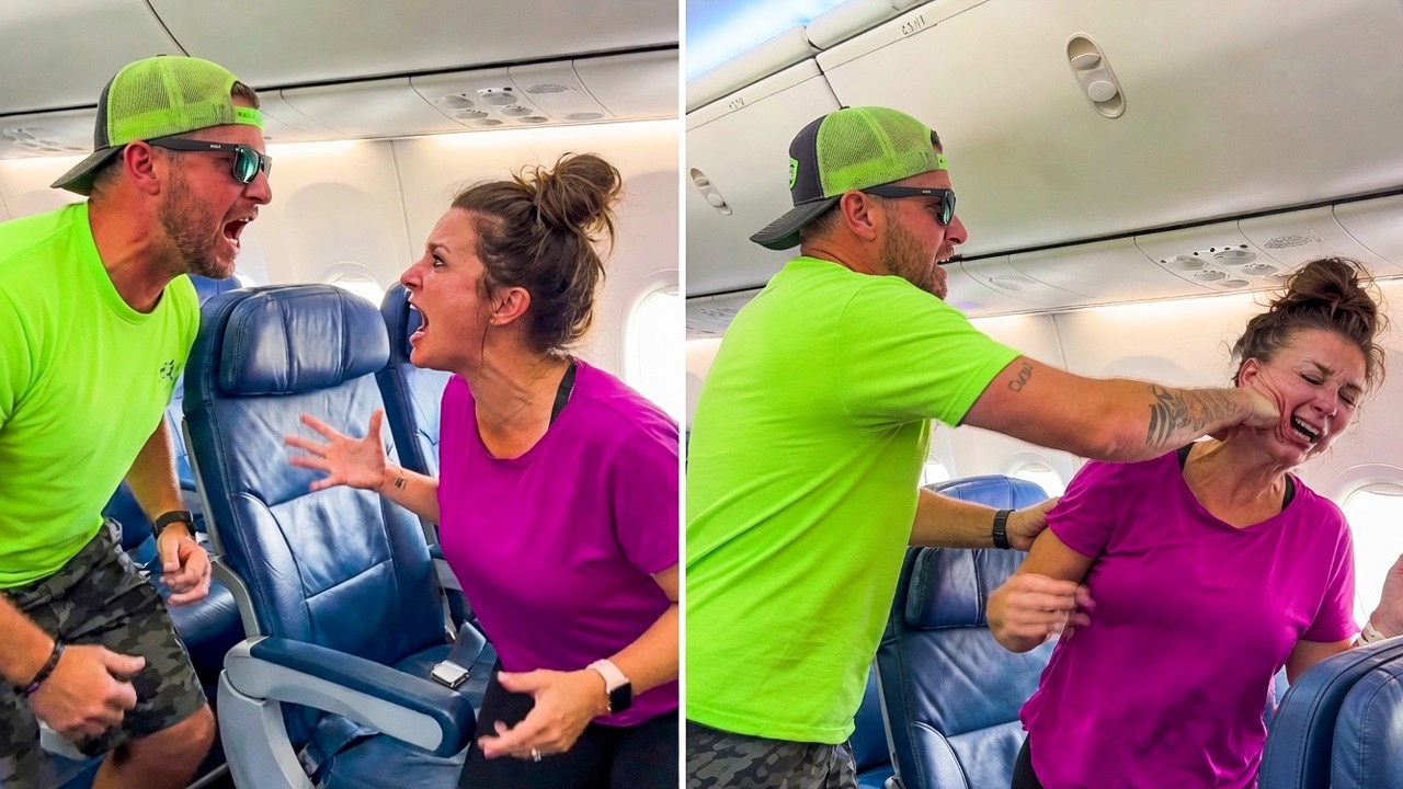 Когда Карен получает мгновенную карму в самолете | Заснято на камеру #8