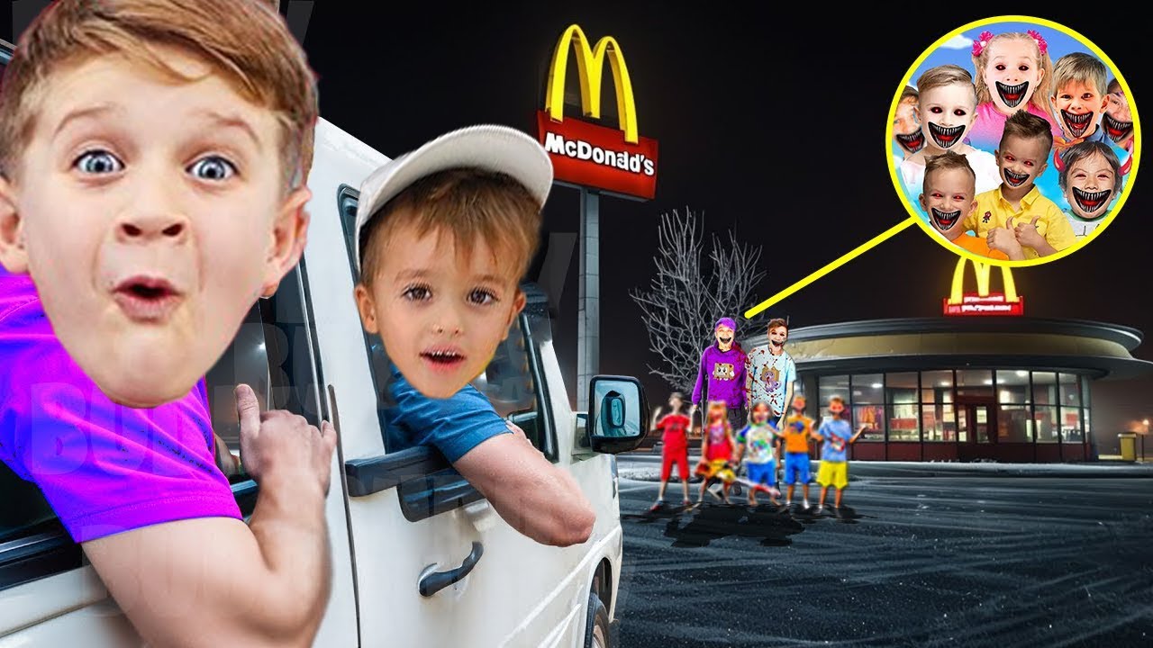 НЕ ЗАКАЗЫВАЙТЕ HAPPY MEAL ДЛЯ ВЛАДА И НИКИ, ДИАНЫ И РОМЫ, РАЙАНА И ЭММЫ В 3 ЧАСА НОЧИ!!!