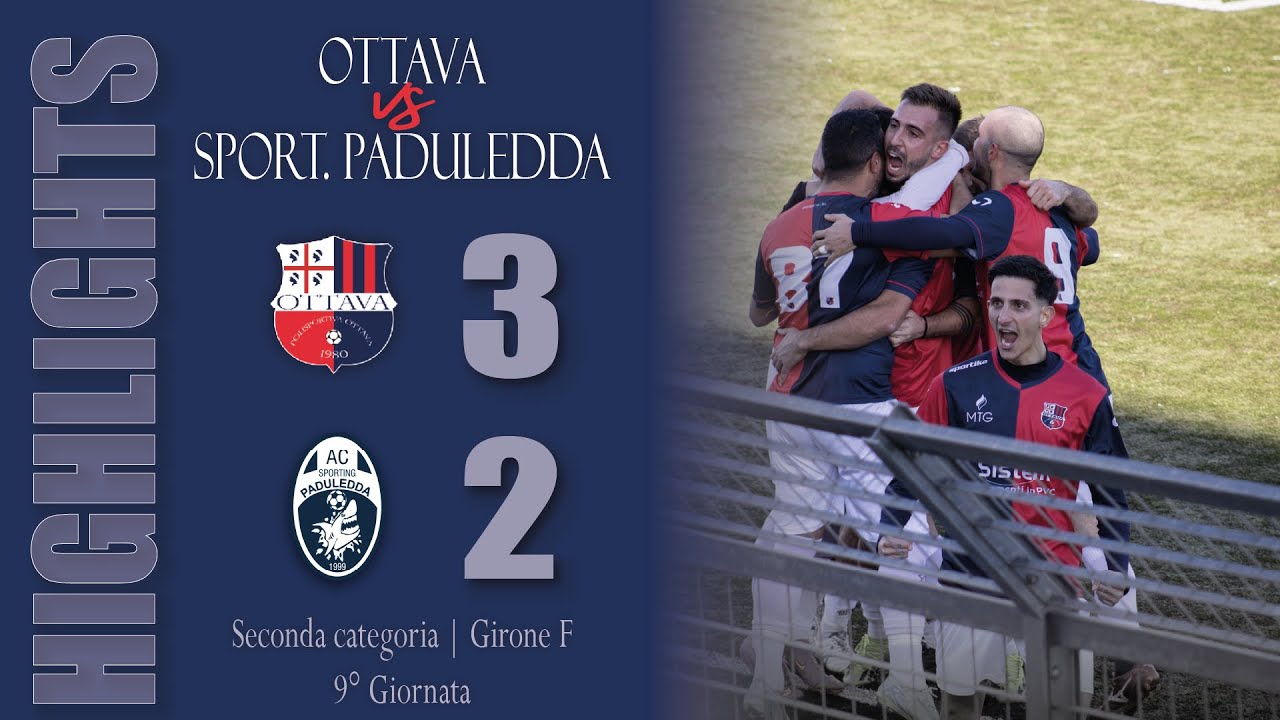 OTTAVA 3-2 SPORTING PADULEDDA (HIGHLIGHTS) 25-01-2026