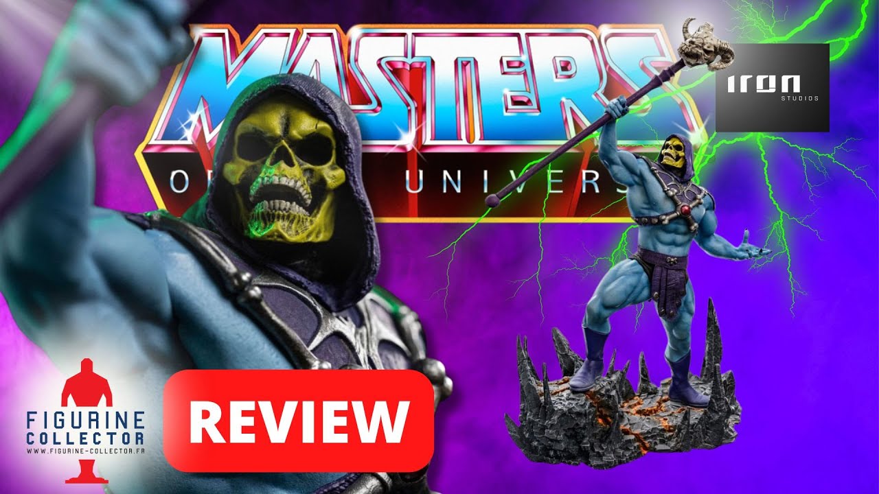Review Iron Studios  statue 1/10 SKELETOR Les Maitres de l'Univers