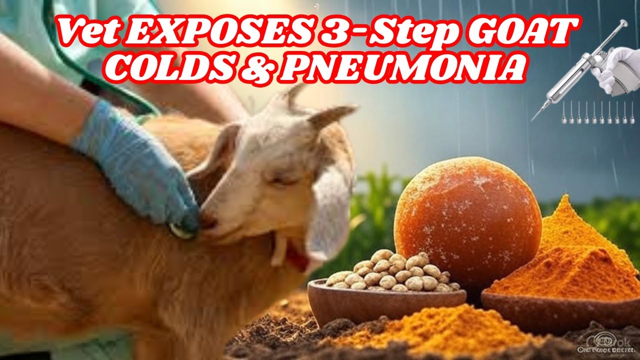 Vet EXPOSES 3-Step FIX for Goat Colds in Rainy Seasons