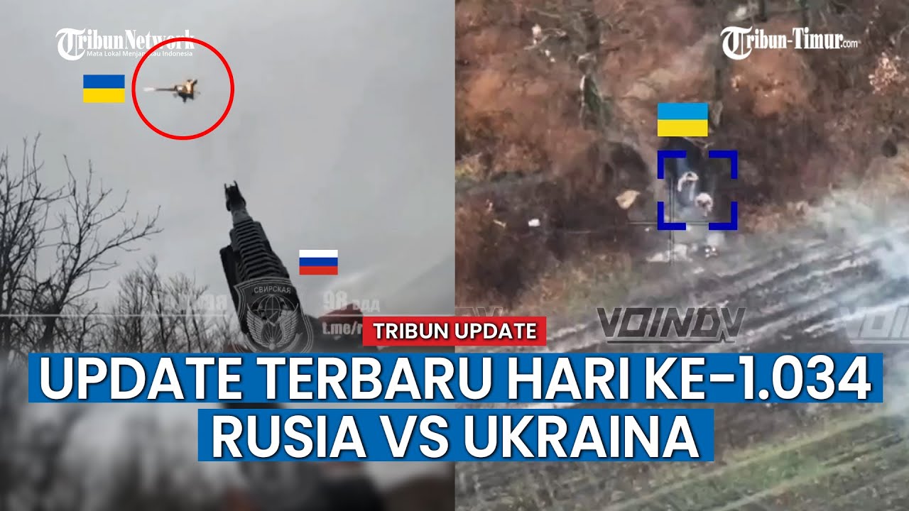 HARI KE-1.034 RUSIA VS UKRAINA, Operator Drone 'Falcon' Rusia Lenyapkan Kru UAV Ukraina di Kursk