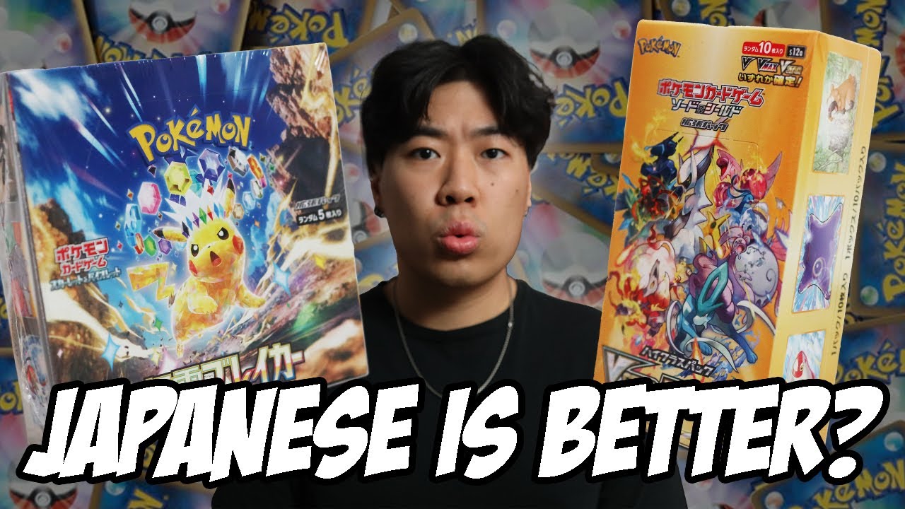 Japanese Pokémon Cards Is Better? | Super Electric Breaker & VSTAR Universe Opening