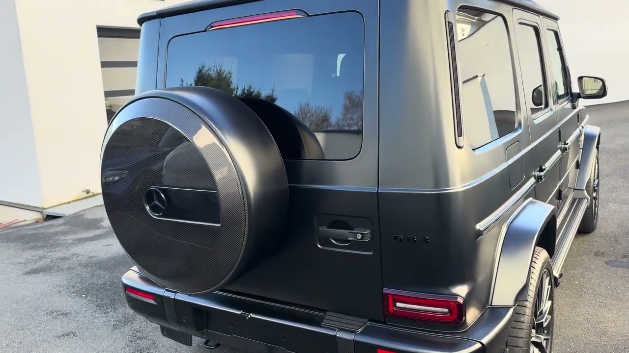 Mercedes-Benz G63 AMG Matt Schwarz 
