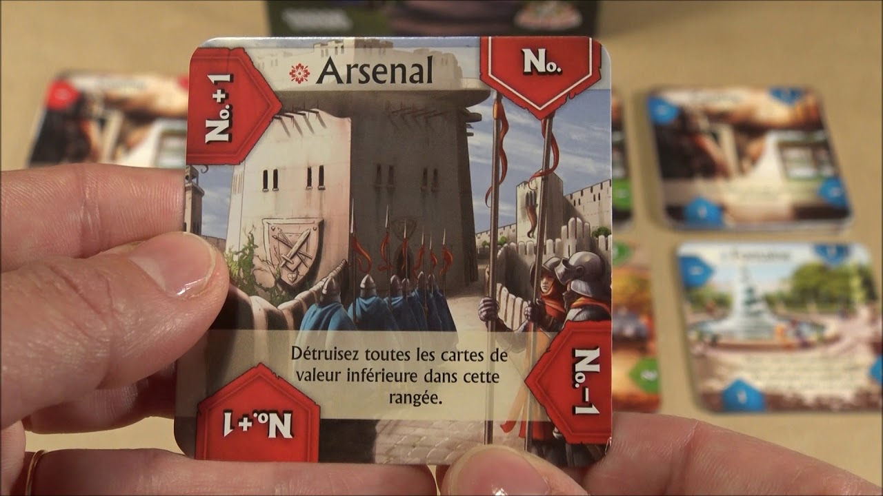 Architectura les cartes du jeu