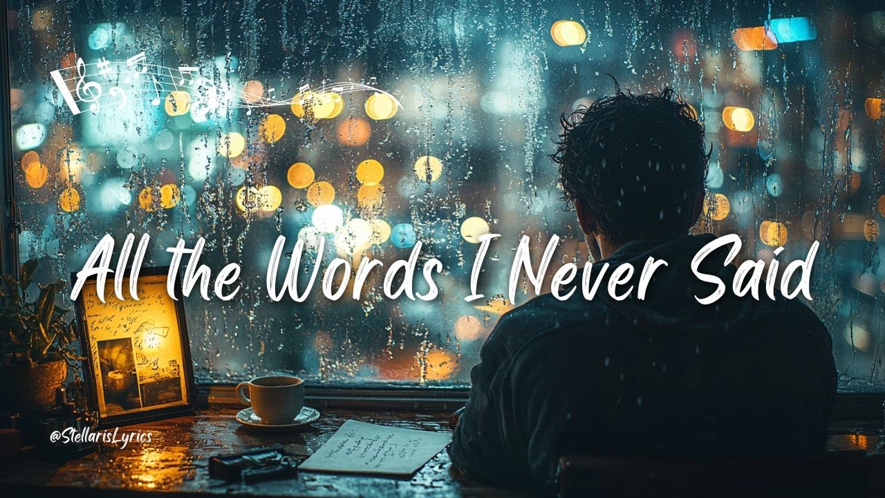 All the Words I Never Said 💔 | Emotional Cinematic Love Ballad of Unspoken Feelings