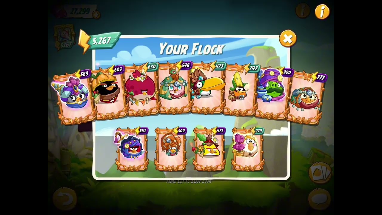 200 Points Clan Event, 4-Rooms - No Red,Blues,Chuck,Matilda - Angry Birds 2