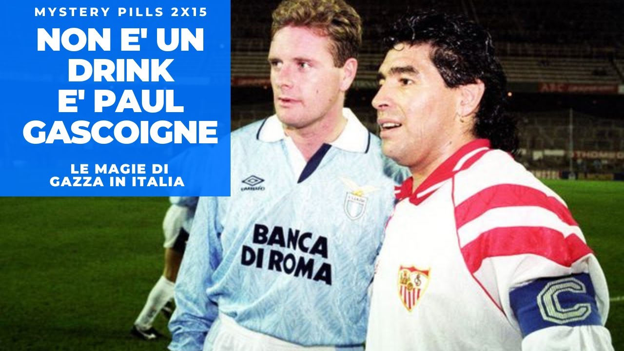 PAUL GASCOIGNE: le giocate più belle con la LAZIO e in ITALIA