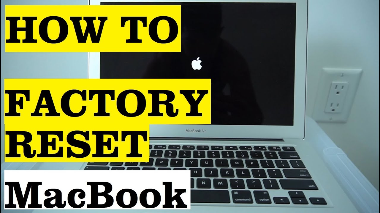 Как восстановить заводские настройки MacBook за 2 минуты!