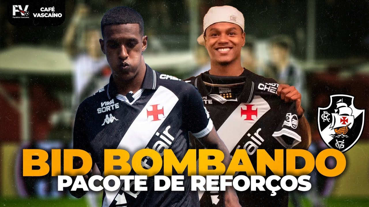 REFOR&Ccedil;OS DO VASCO EST&Atilde;O INSCRITOS NA COPA DO BRASIL | ADMAR BUSCA DOIS ZAGUEIROS | CAF&Eacute; VASCA&Iacute;NO