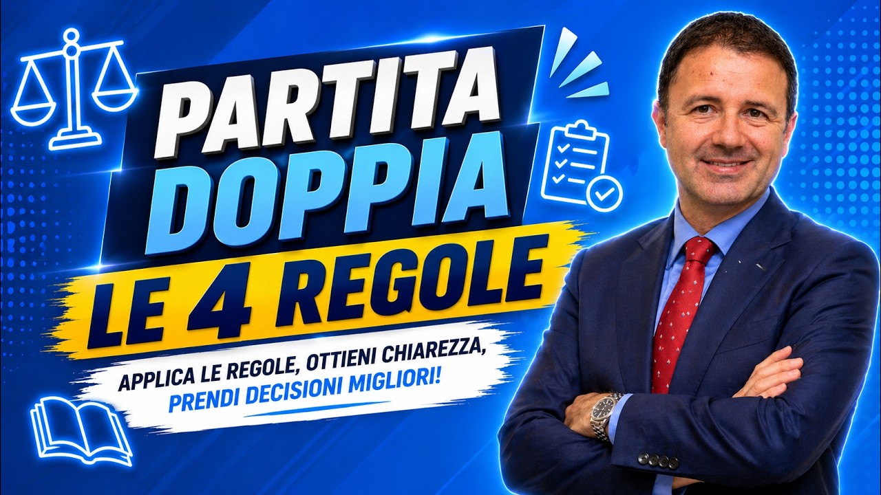 Partita Doppia: ecco le 4 regole da rispettare