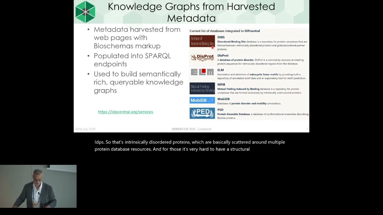 Applications of Bioschemas in FAIR, AI and knowledge... - Nick Juty - BOKR-BOSC - ISMB/ECCB 2025
