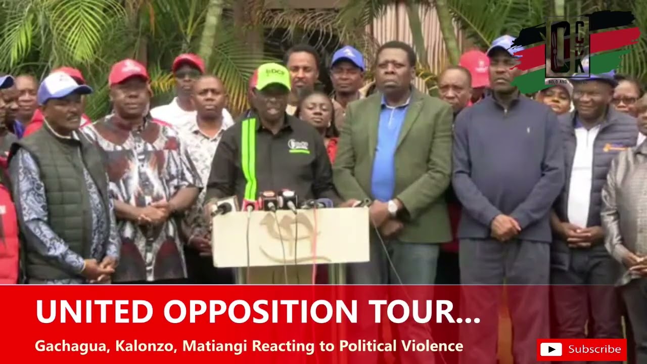 🔥🔥DEAL WITH GOONS YOURSELVES! DEFEND YOUR MEETINGS - ANGRY GACHAGUA HIS SUPPORTERS