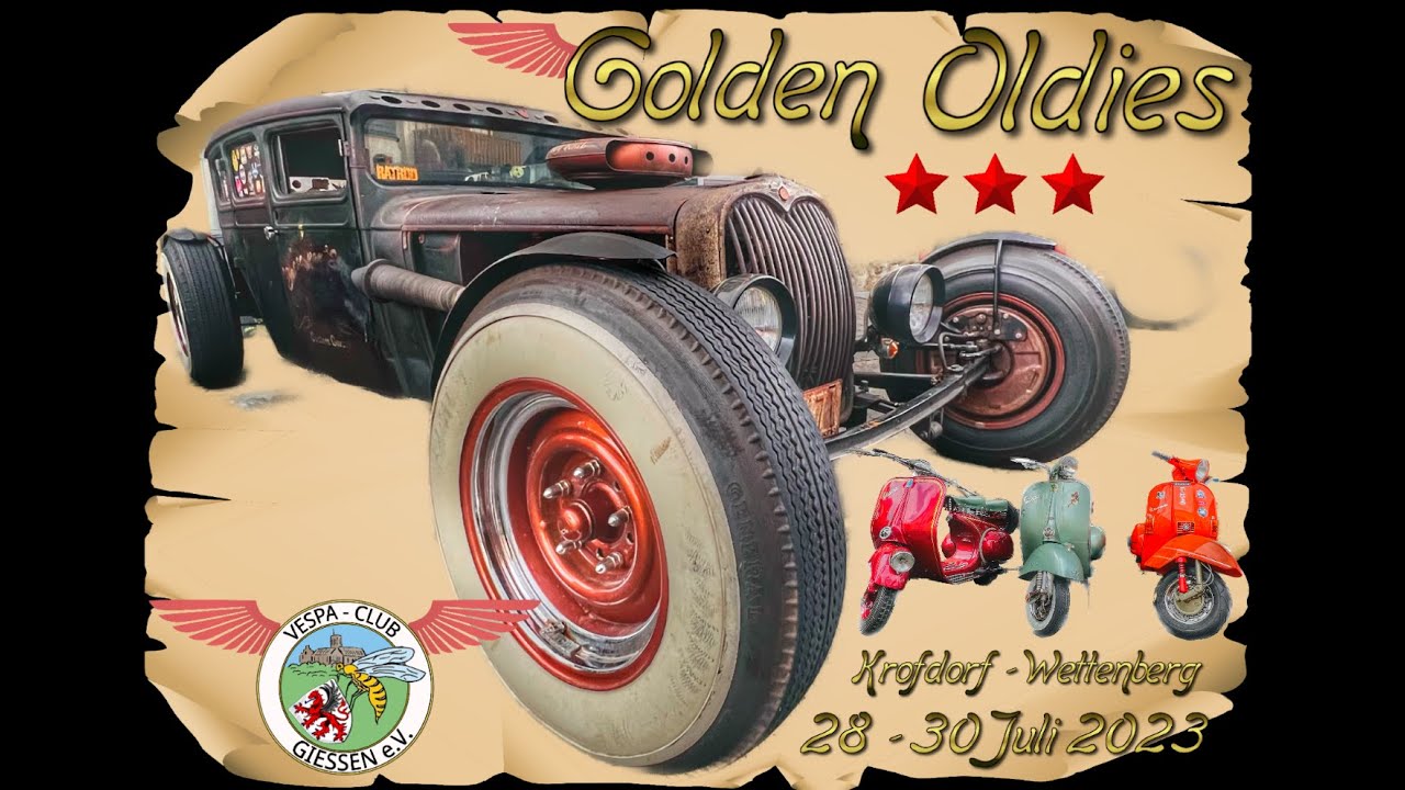 Golden Oldies 2023 Krofdorf Wettenberg - Vespa Club Gießen