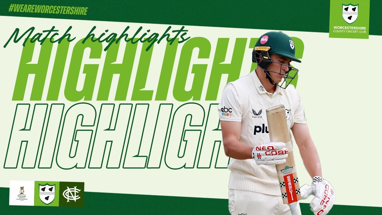 Frustrated Pears take 68-run lead into Day 3 | Worcestershire vs Nottinghamshire Day Two Highlights