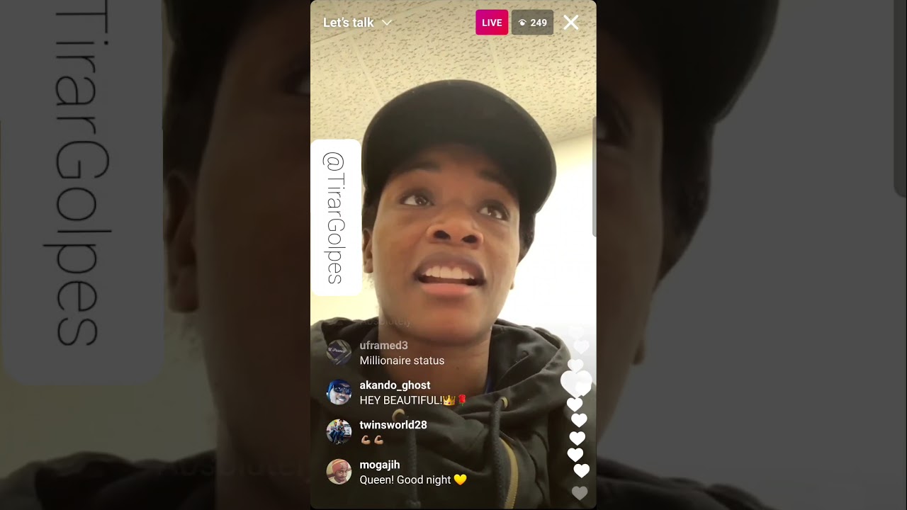 Claressa Shields Instagram Live May 31, 2021