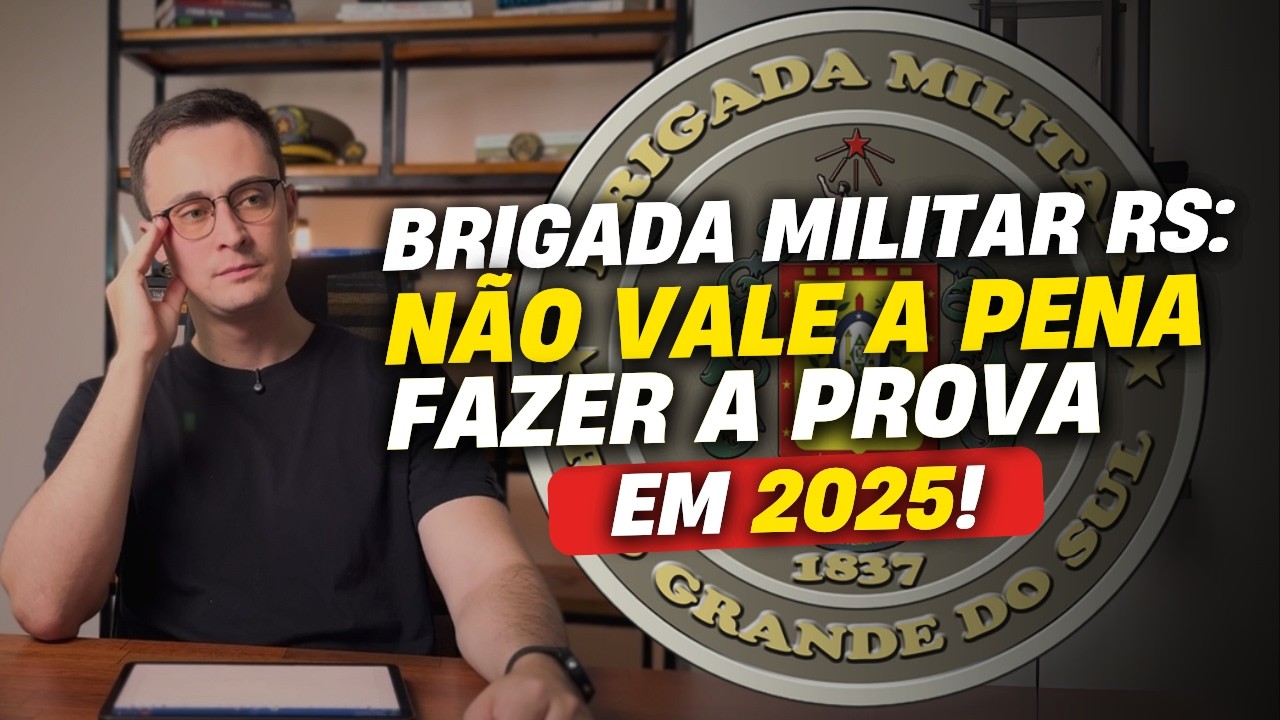 Brigada Militar RS: vale a pena fazer a prova em 2025?