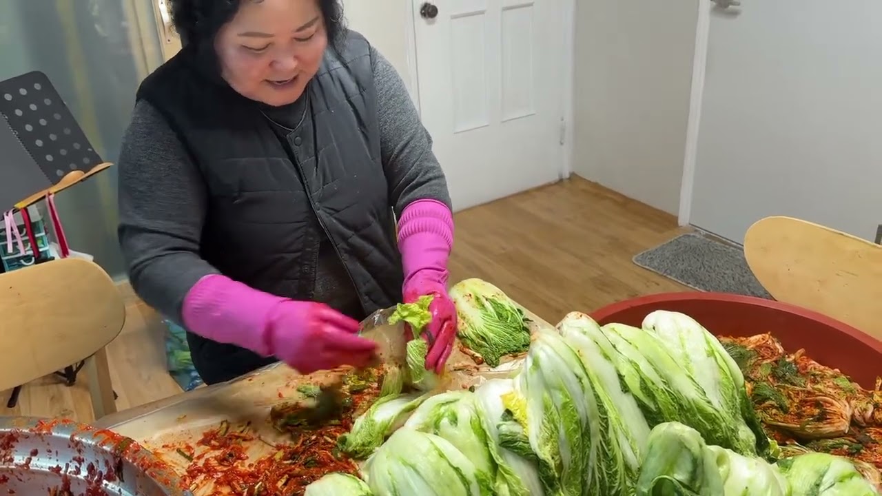 #농부미스홍 맛나게 김장하다#