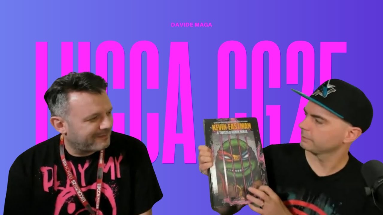 Kevin Eastman – A Twisted Ronin Ninja: Davide Maga ce ne parla a Lucca Comics & Games