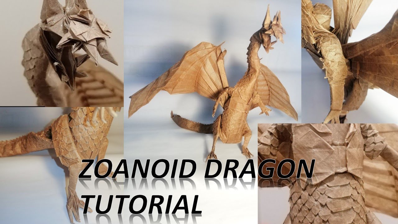 Origami Zoanoid Dragon V2 Tutorial - Part 6 Overall Tips | by Shuki Kato