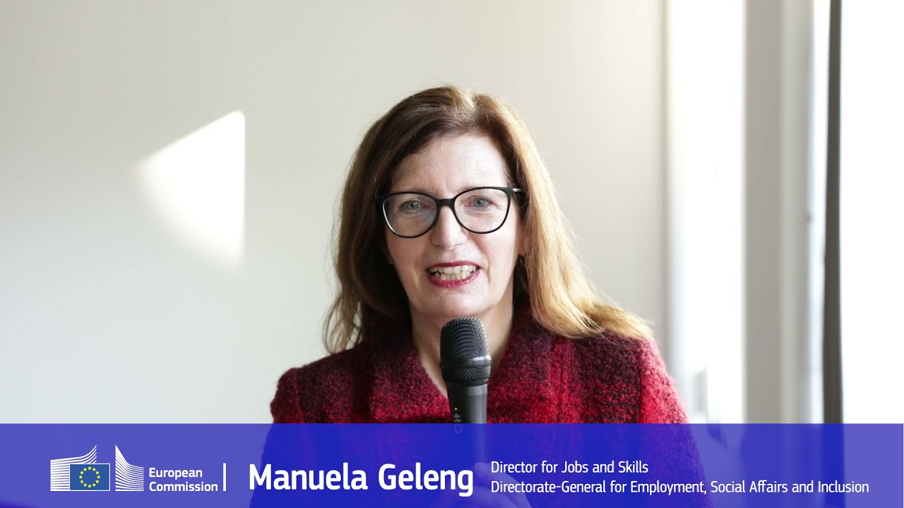 Keynote Direktorin Manuela Geleng, Generaldirektion Besch&auml;ftigung, Soziales und Integration