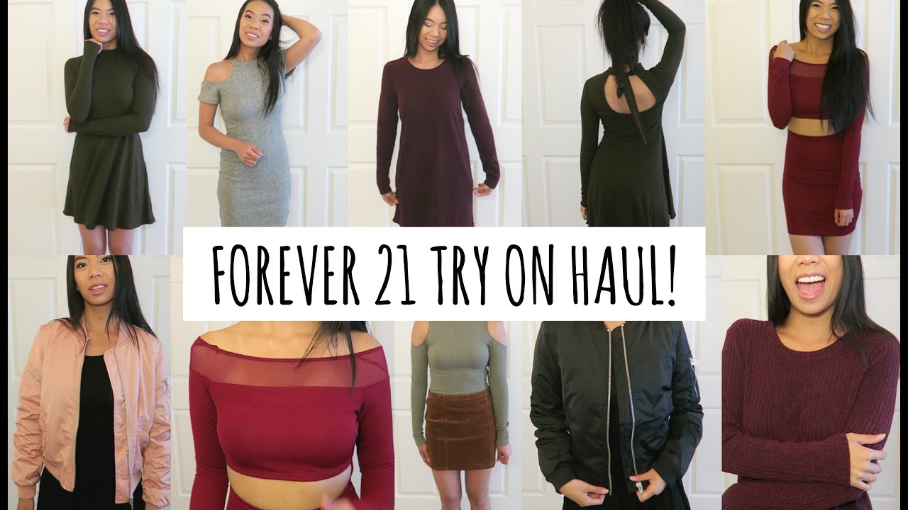 Back To School Forever 21 Try On Clothing Haul!