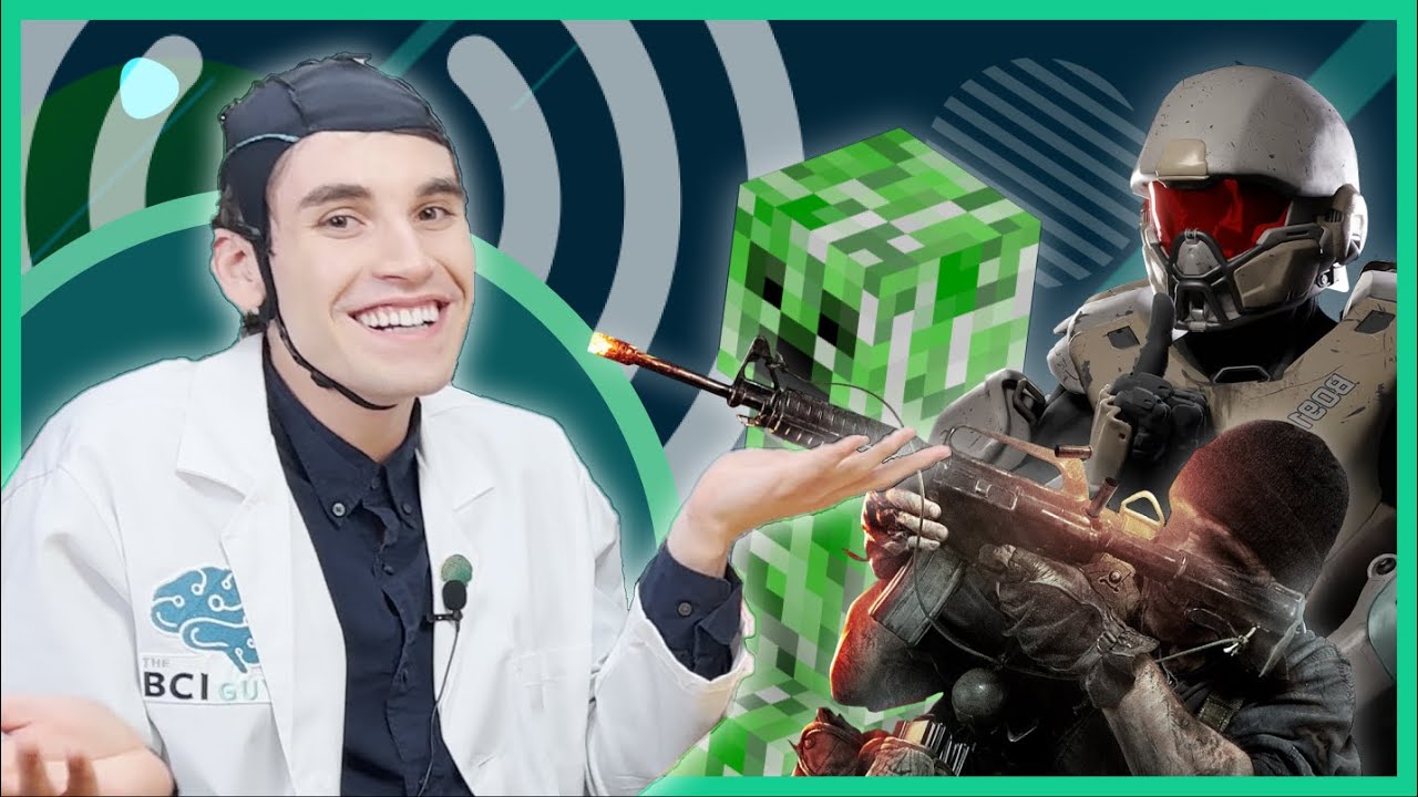 Using BRAINWAVES to play Minecraft, Halo, and Call of Duty!
