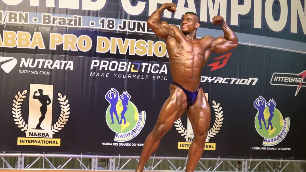 Filipe Tavares (BRA), NABBA Worlds 2016 - Juniors WInner