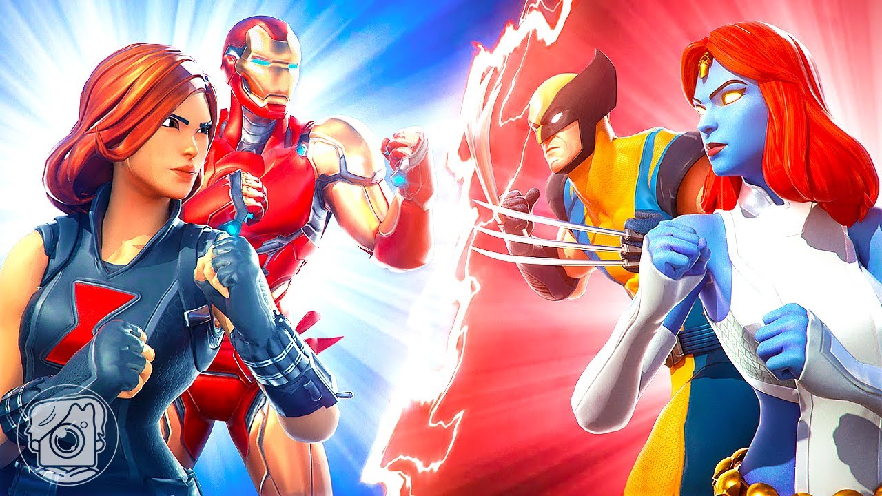 AVENGERS vs. X-MEN! (Fortnite Family Feud)