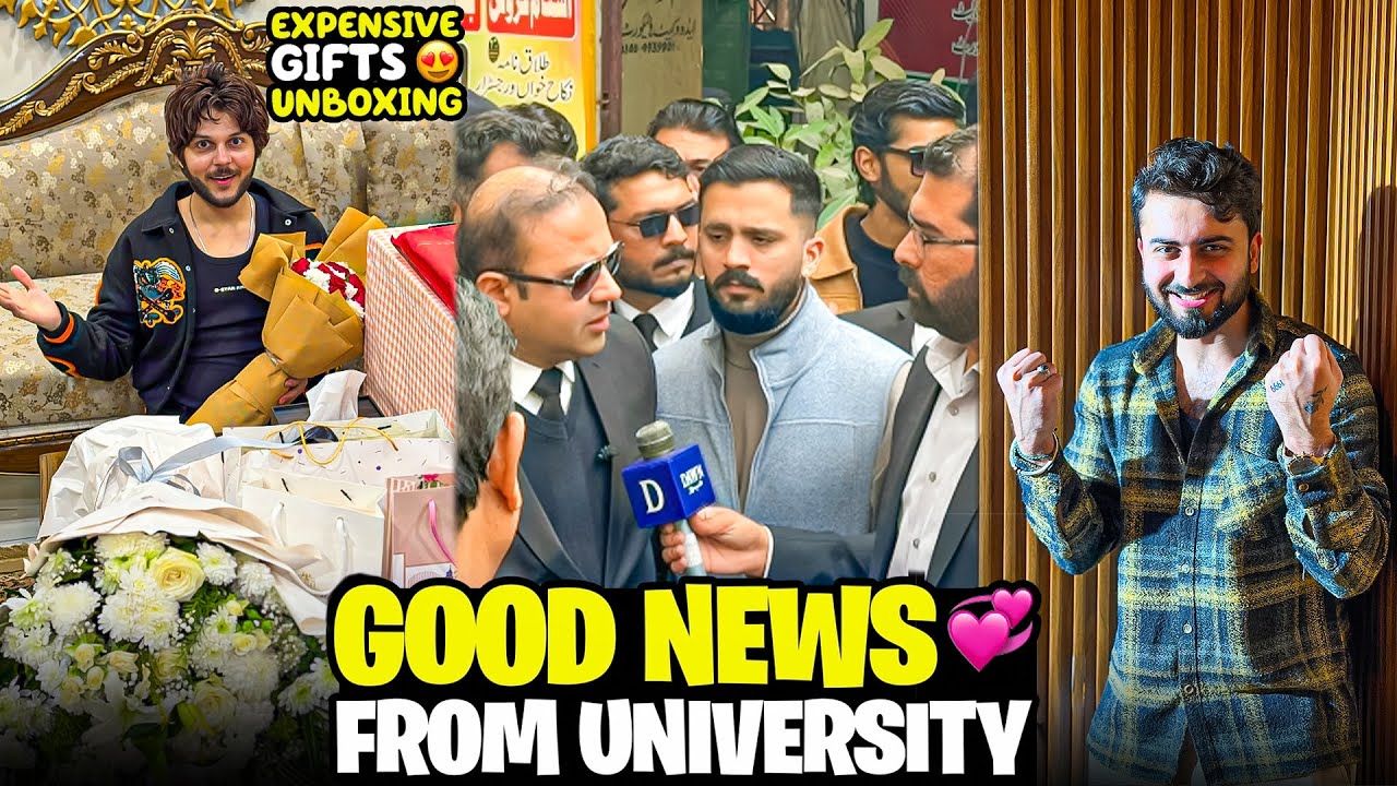 Finally Good news announced by Lahore Court🙏🏻Nadeem&rsquo;s Birthday Gift Unboxing😁