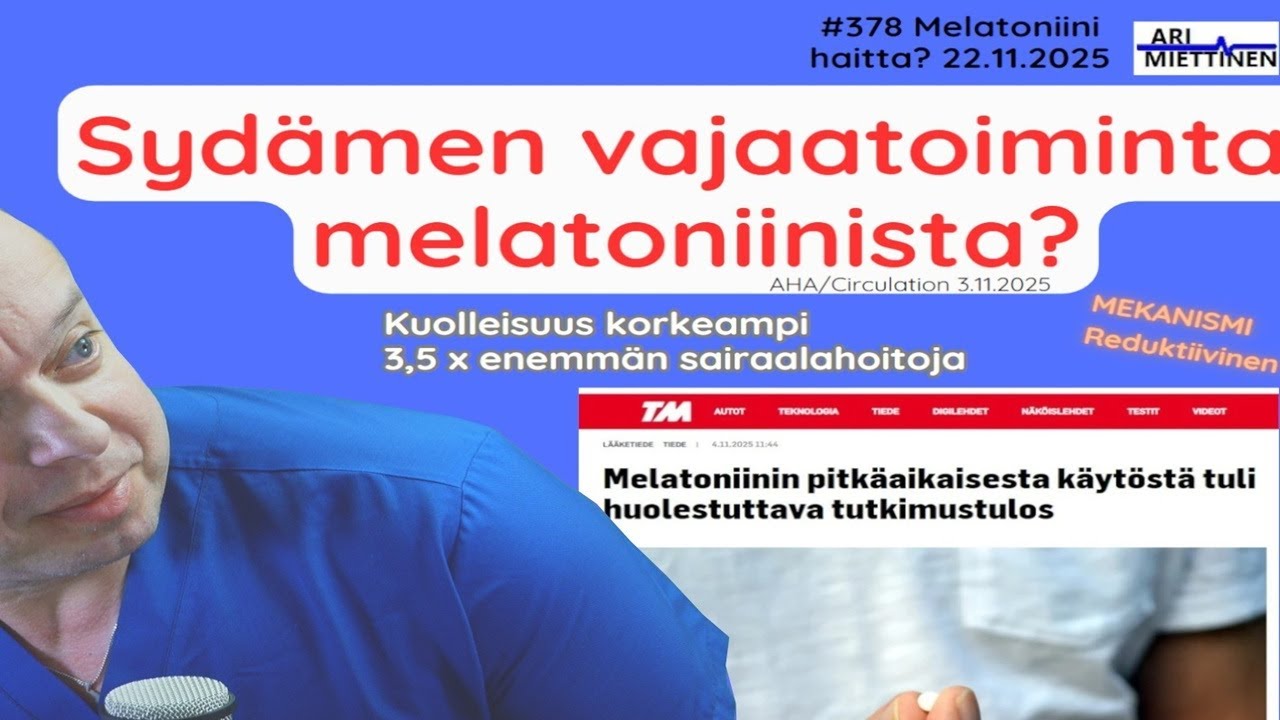 378 Melatoniinista sydämen vajaatoimintako